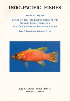 Review of the Indo-Pacific Fishes of the Serranid Genus Liopropoma, with Descriptions of Seven New Species