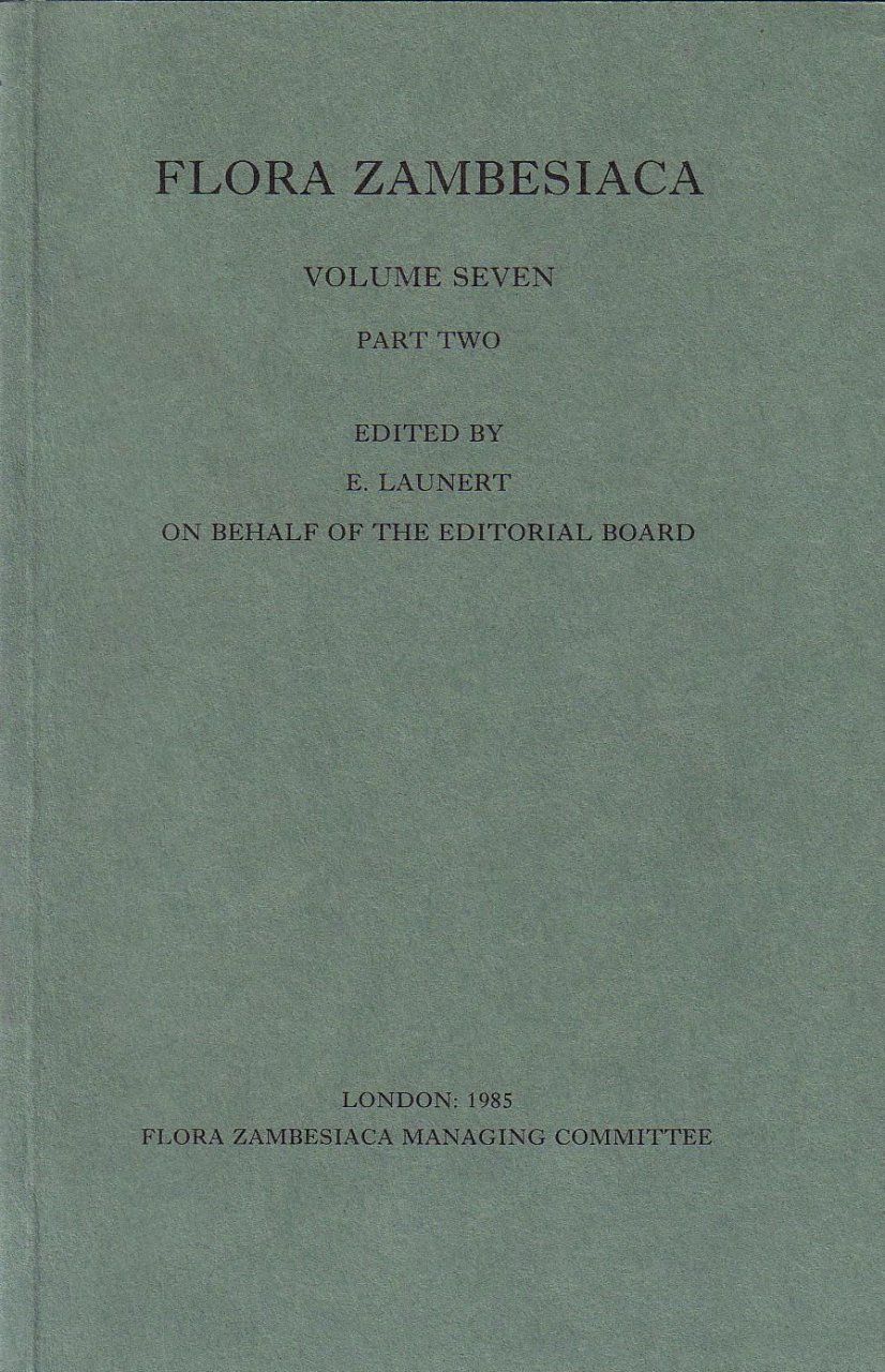 Flora Zambesiaca, Volume 7, Part 2: Apocynaceae - Index
