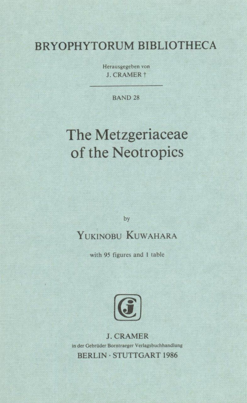 The Metzgeriaceae of the Neotropics