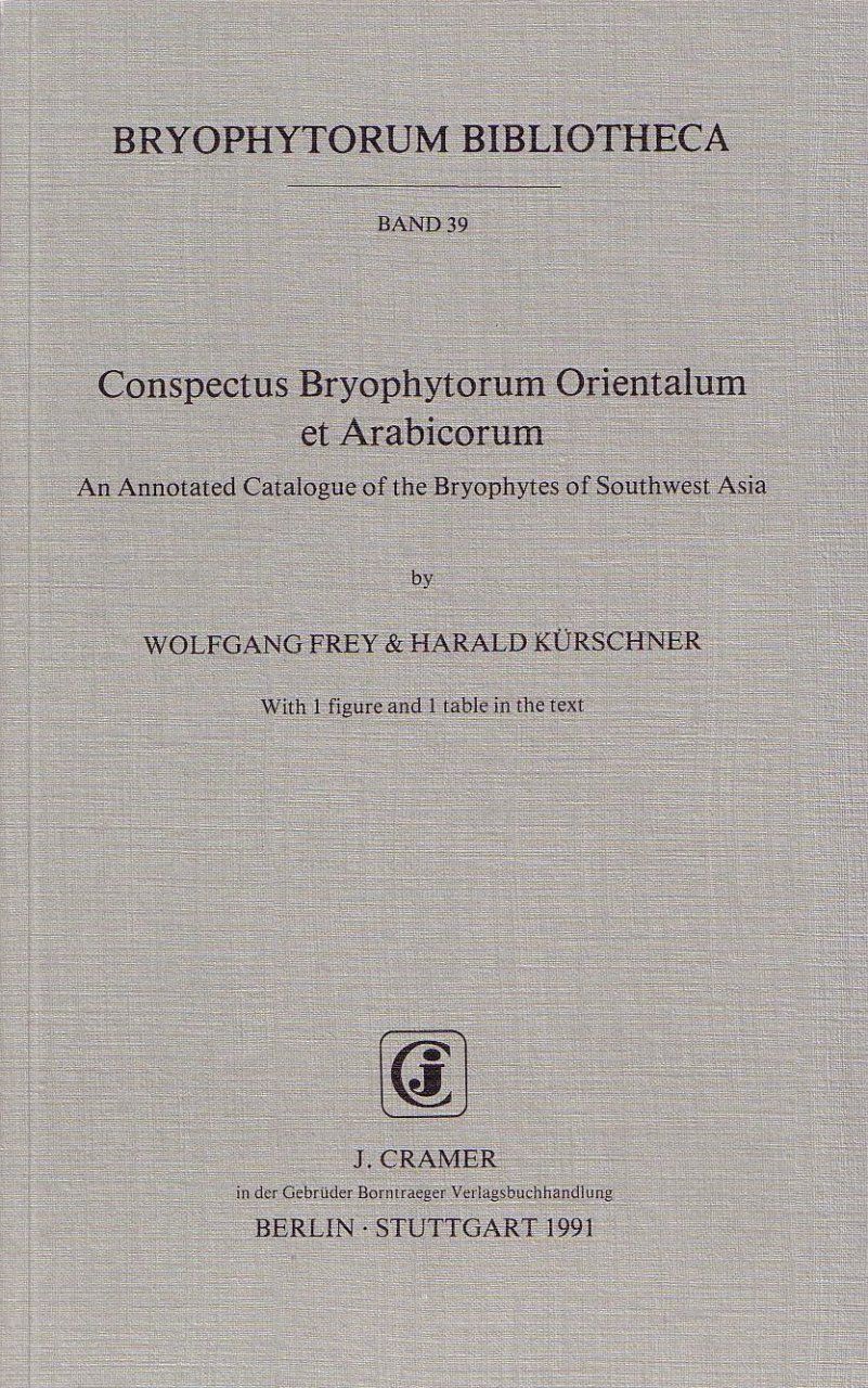 Conspectus Bryophytorum Orientalum et Arabicorum [English]