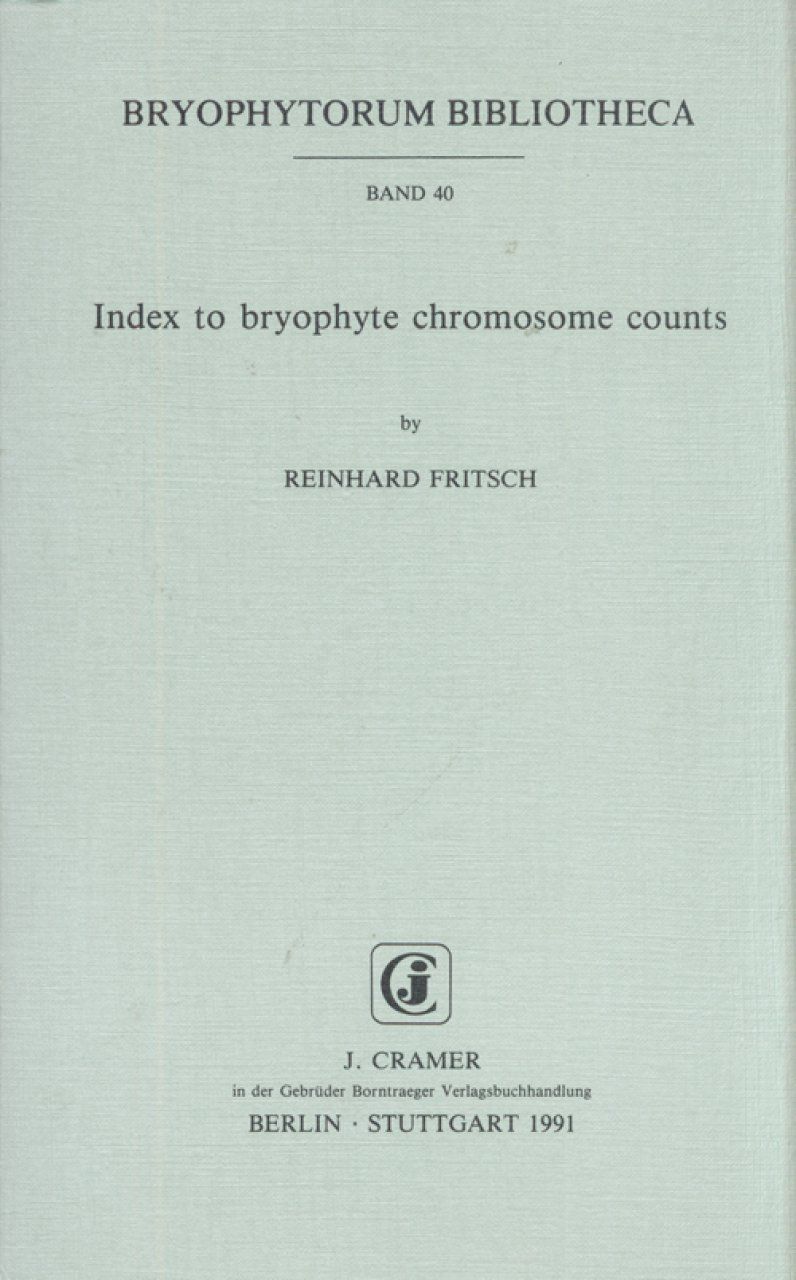 Index to Bryophyte Chromosome Counts