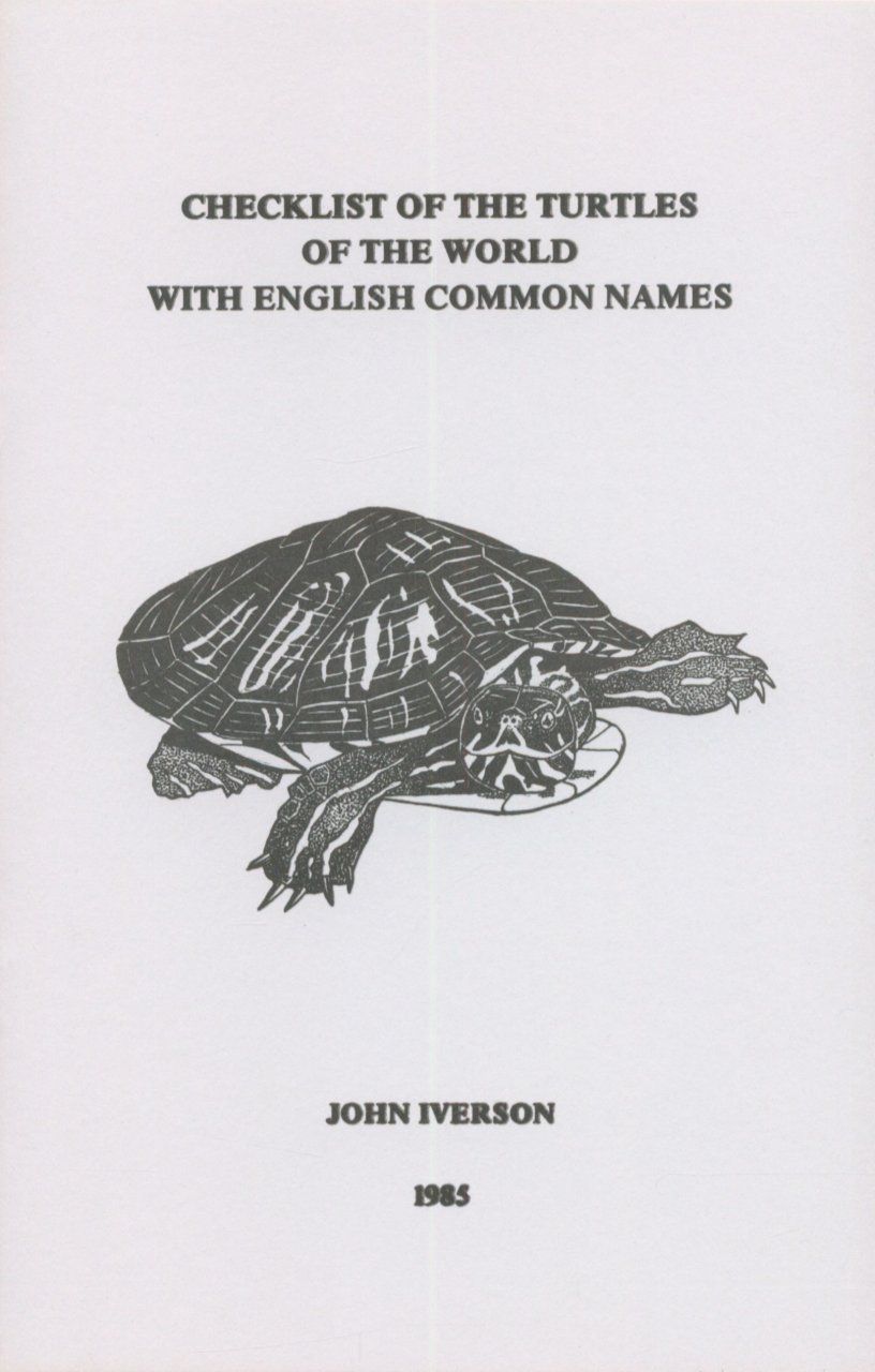 Checklist of the Turtles of the World with English Common Names