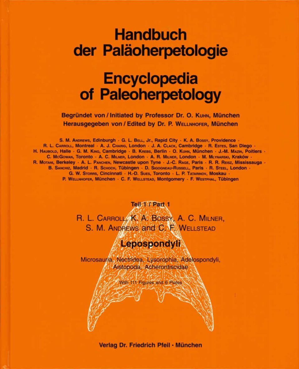 Encyclopedia of Paleoherpetology, Part 1: Lepospondyli
