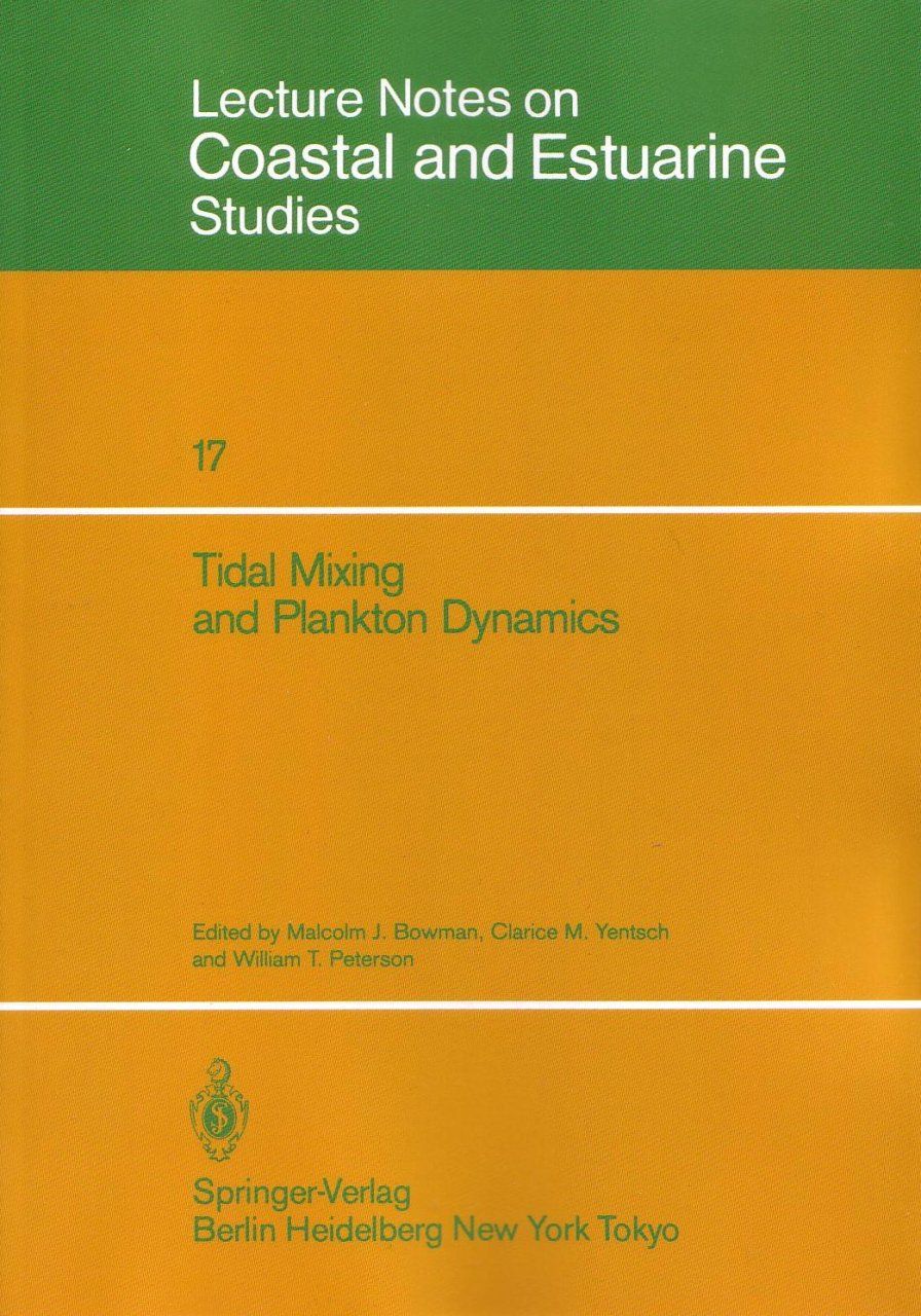 Tidal Mixing and Plankton Dynamics