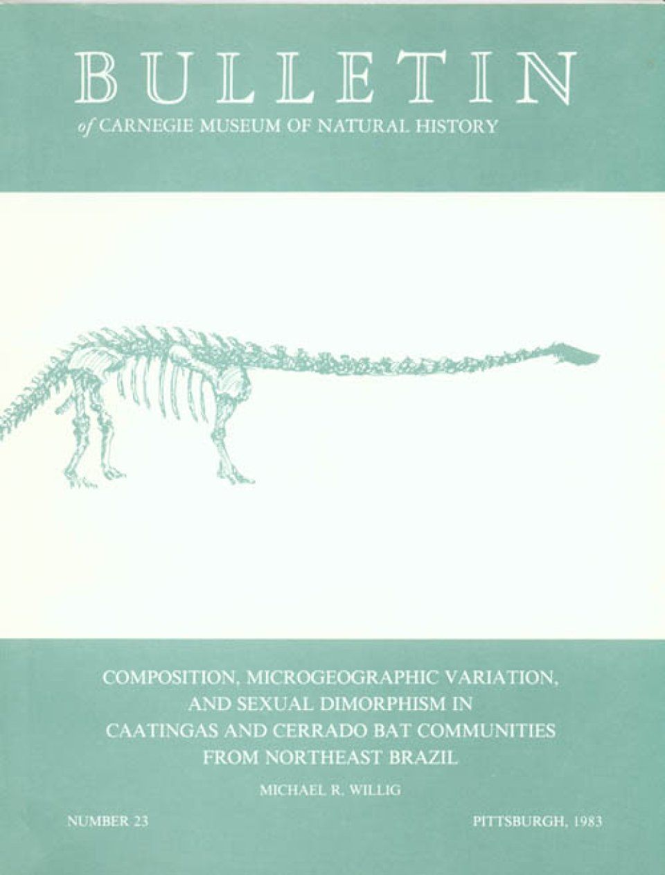 Composition, Microgeographic Variation, and Sexual Dimorphism in Caatingas and Cerrado Bat Communities from Northeast Brazil