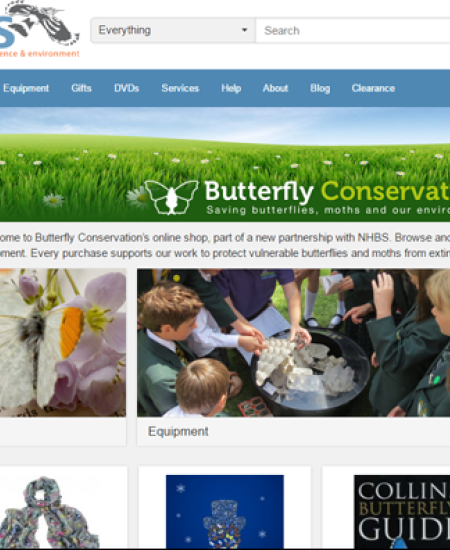 Butterfly Conservation shop finds a new home at NHBS