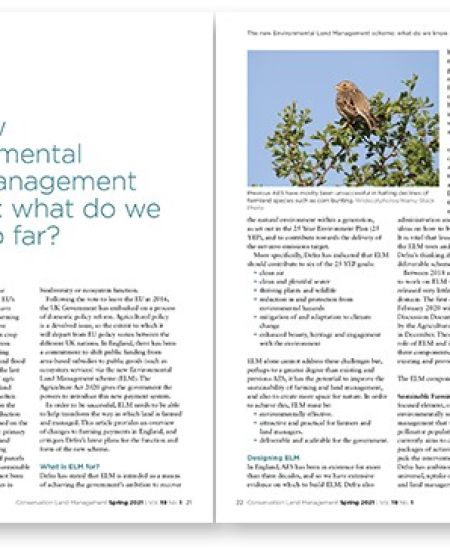 The New Environmental Land Management scheme