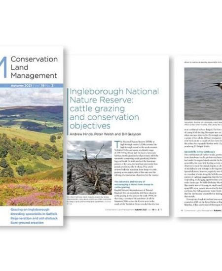 Conservation Land Management: Autumn 2021