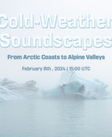 Free Webinar: Cold Weather Soundscapes; from Arctic Coasts to Alpine Valleys